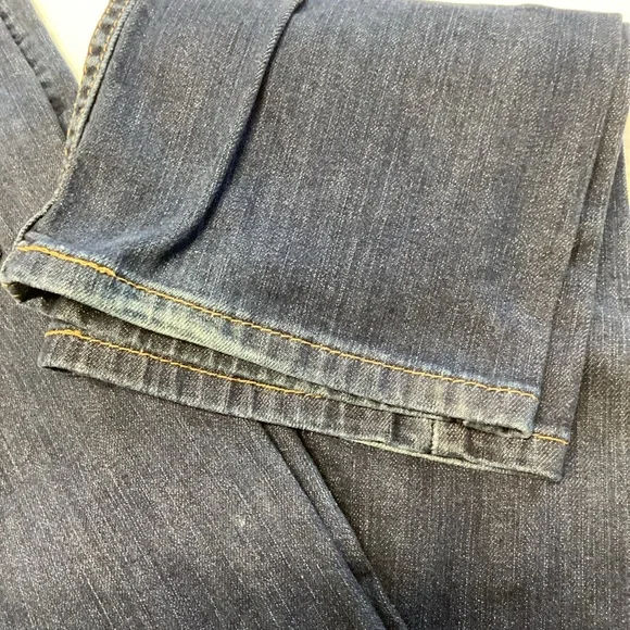 Levi's 513 Men's Dark Wash Straight Stretch Jeans 33x34 - Picture 4 of 10